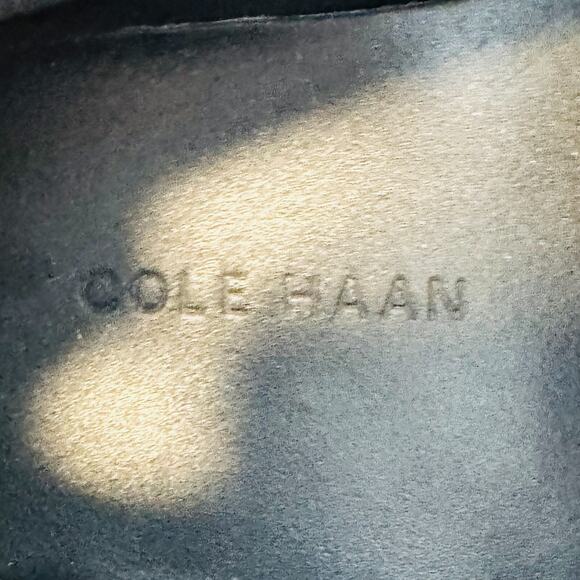 Cole Haan Shoes Mens 11 Black Leather Loafers Casual Driving Comfort Moccasin - Picture 10 of 12